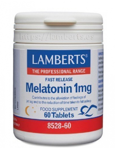 Lamberts Melatonina 1 mg Liberación...