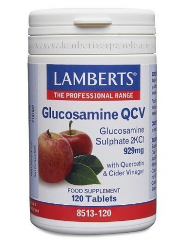 Lamberts Glucosamina QCV 120 Tabletas