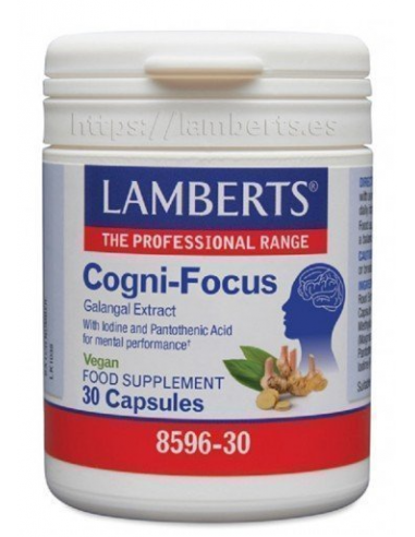 Lamberts Cogni-Focus 30 Cápsulas