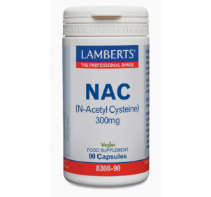 Lamberts NAC 300mg 90 Cápsulas