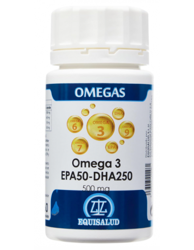 Equisalud Omega 3 Algas Epa50-Dha250...