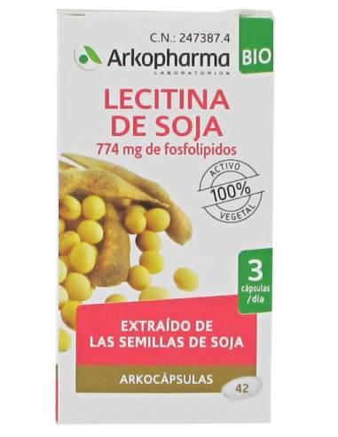 Arkopharma Arkocaps Lecitina Soja 42...