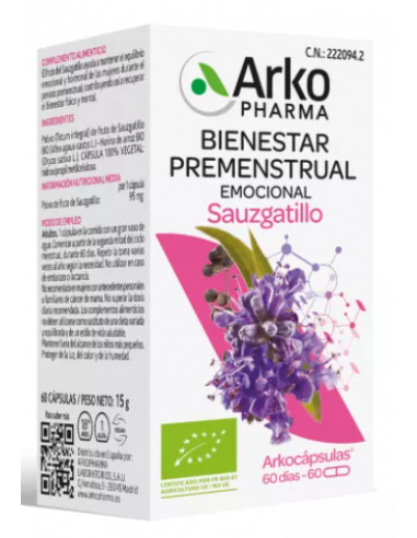 Arkopharma Sauzgatillo 42 Cápsulas