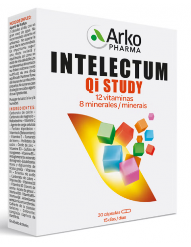 Arkopharma Intelectum study 60 Cápsulas