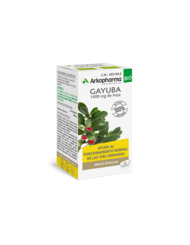 Arkopharma Arkocapsulas Gayuba 45 Cápsulas
