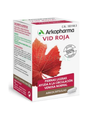 Arkopharma Arkocapsulas Vid Roja 45...