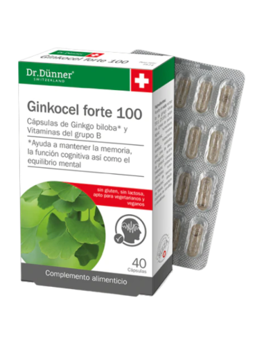Salus Ginkocel Forte 100 40 Cápsulas