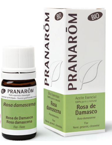 Pranarom Aceite Esencial Rosa Damasco...