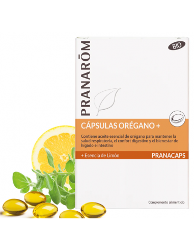 Pranarom Pranacaps Orégano Bio 30...