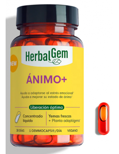 Herbalgem Gemmocaps Ánimo 30 Cápsulas