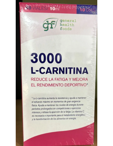 GHF L-Carnitina 3000 10 Viales