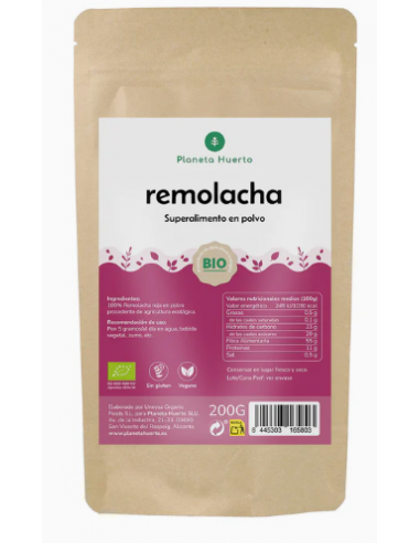 Naturcid Remolacha En Polvo Eco 200gr