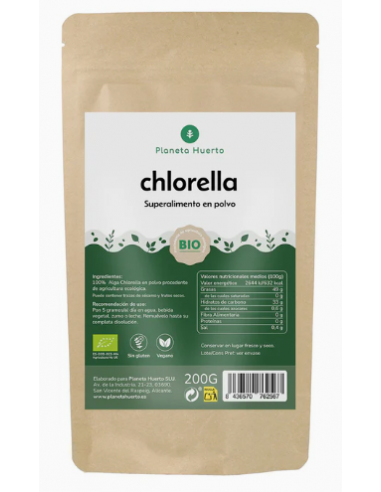 Naturcid Chlorella En Polvo Eco 200gr