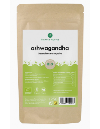Naturcid Ashwagandha En Polvo Eco 150gr