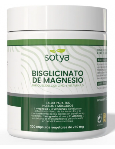 Sotya Bisglicinato De Magnesio 750mg...
