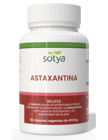 Sotya astaxantina 450mg 60 Cápsulas