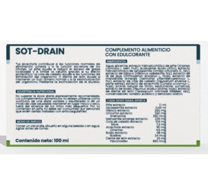 Sotya Sot Drain 10 Viales 10ml 2