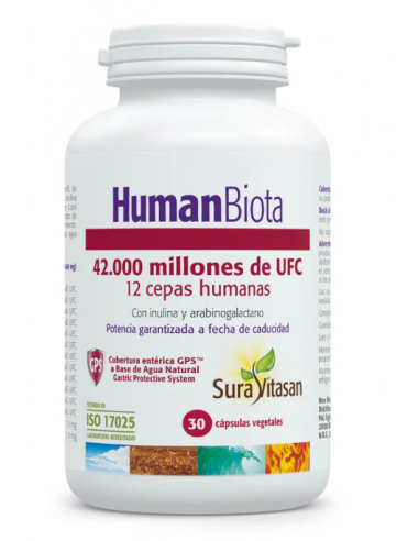Suravitasan Human Biota 30 Cápsulas