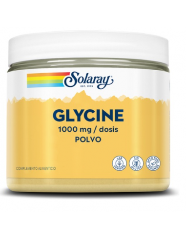 Solaray Glicina Polvo 1000mg 400gr
