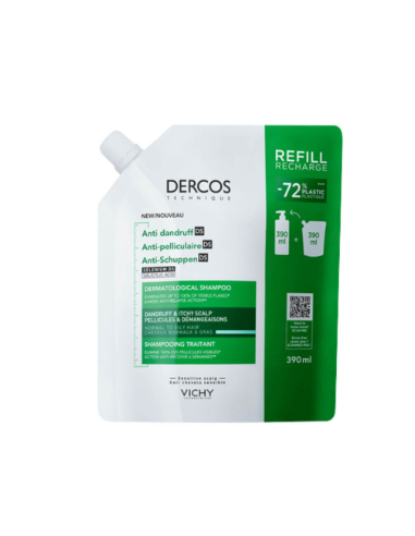 Vichy Dercos Anticaspa Grasa Recarga...
