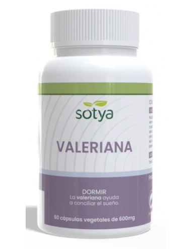 Sotya Valeriana 600mg 60 Cápsulas