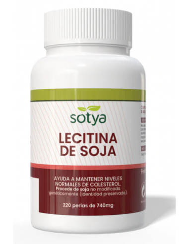 Sotya Lecitina 740mg 220 Perlas