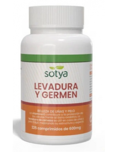 Sotya Levadura+Germen 225 Comprimidos