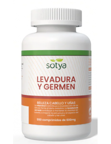 Sotya Levadura+germen 550 Comprimidos