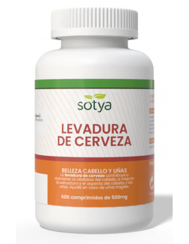 Sotya Levadura Cerveza 600 Comprimidos