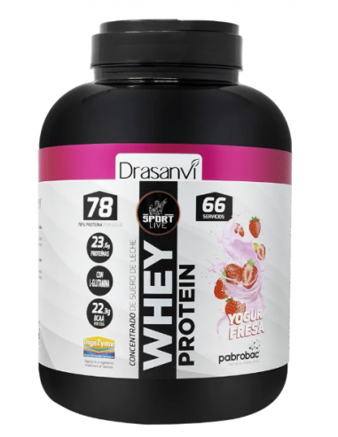Drasanvi Whey Protein Yogur Fresa 2kg...