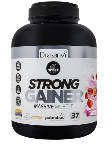 Drasanvi Weight Gainer Yogur Fresa...