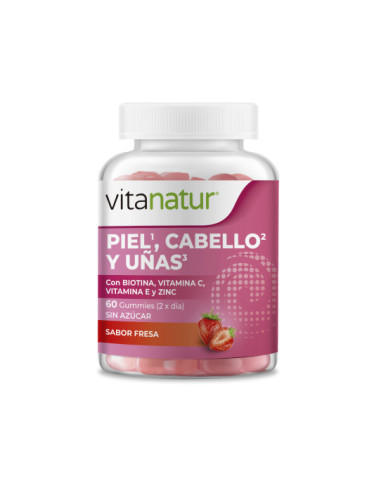 Vitanatur Piel, Cabello, Uñas 60 Gummies