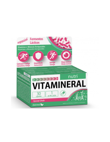Dietmed Vitamineral Nutri 30 Cápsulas
