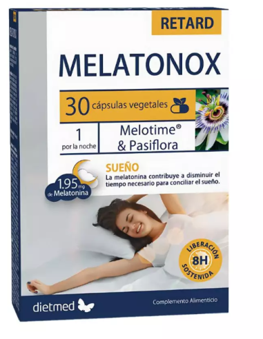 Dietmed Melatonox Retard 30 Capsulas...