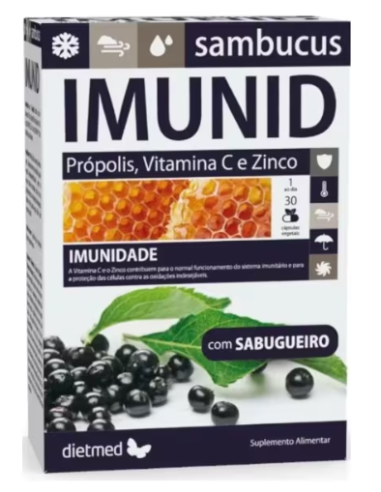 Dietmed Imunid Sambucus 30 Cápsulas