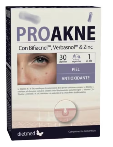 Dietmed Proakne 30 Cápsulas Vegetales