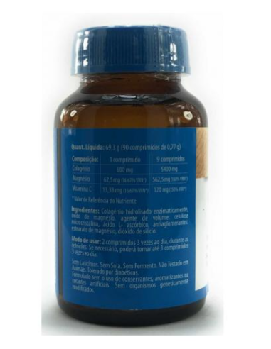 Naturmil Colágeno 600mg 90 Comprimidos