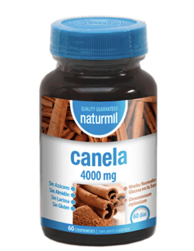 Naturmil Canela 60 Cápsulas