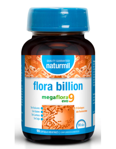 Naturmil Flora Billion 90 Cápsulas...