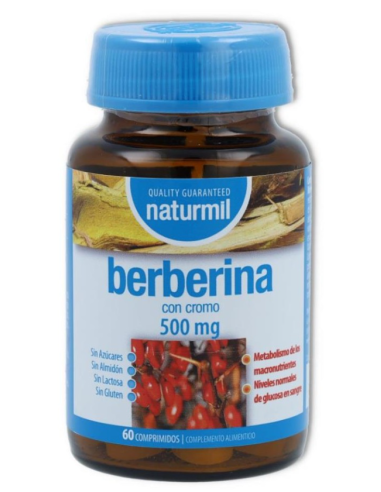 Naturmil Berberina 500mg 60 Cápsulas