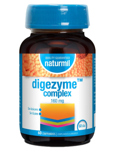 Naturmil Digezyme 60 Comprimidos
