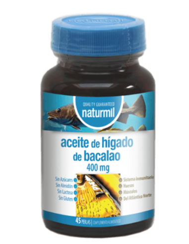 Naturmil Aceite Higado Bacalao 400mg...