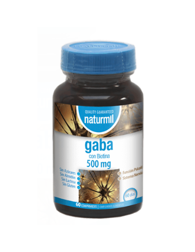 Naturmil Gaba 500mg 60 Cápsulas