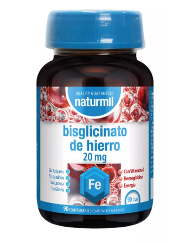 Naturmil Hierro Bisglinato 20mg 90...
