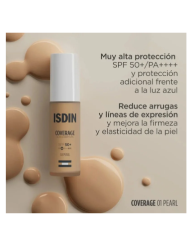 Isdin Fotoprotector Coverage Spf50 Pearl
