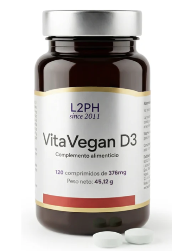 L2PH Vitavegan D3 120 Comprimidos