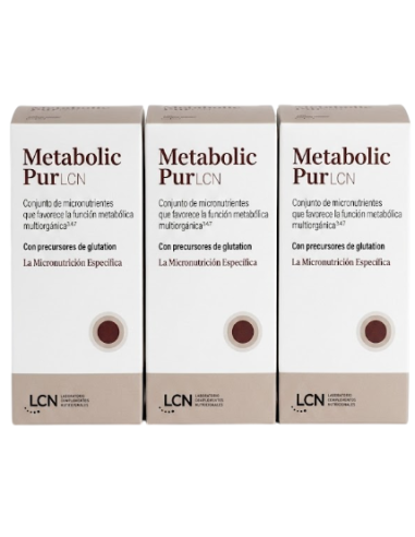 LCN Metabolic Pur Pack 3 Unidades 120...