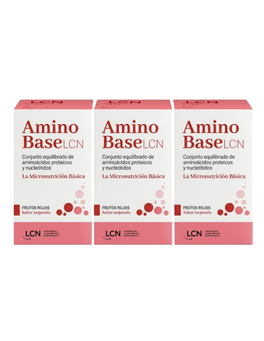 LCN Amino Base Pack 3 Unidades 30 Sobres