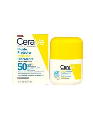 Cerave Fluido Solar Invisible Spf50 50ml