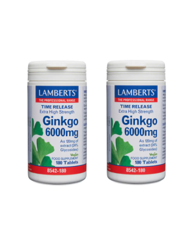Lamberts Ginkgo Biloba 180 tabletas...